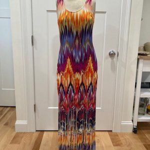 Beautiful Fringe Bottom Dress - Multi-colored